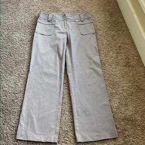 LOFT Gray Boot Cut Pants